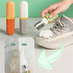 3 Function Shoe Cleaning Brush Travel Type Cleaning Pen Shoe Wiper Spray
