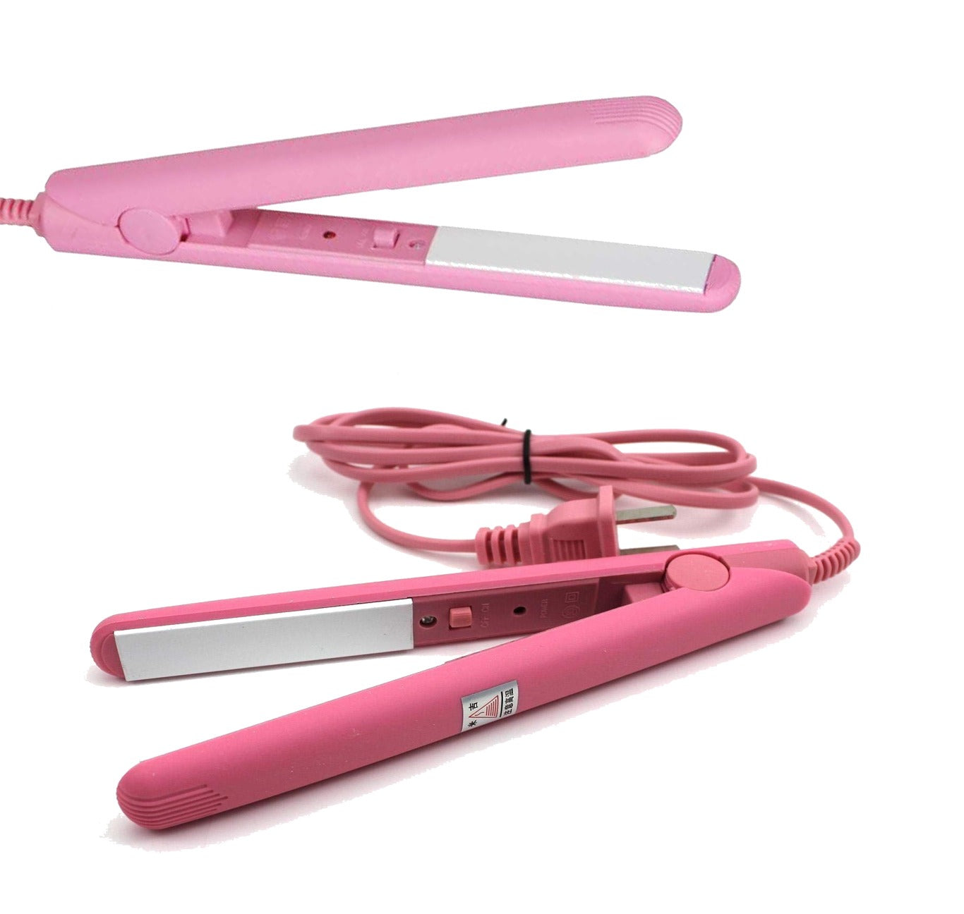 Mini Hair Straightener, Flat Iron Curler