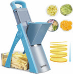 5 IN 1 Vegetable Cutter - Versatile Kitchen Tool for Slicing, Dicing, Chopping, and Julienne
